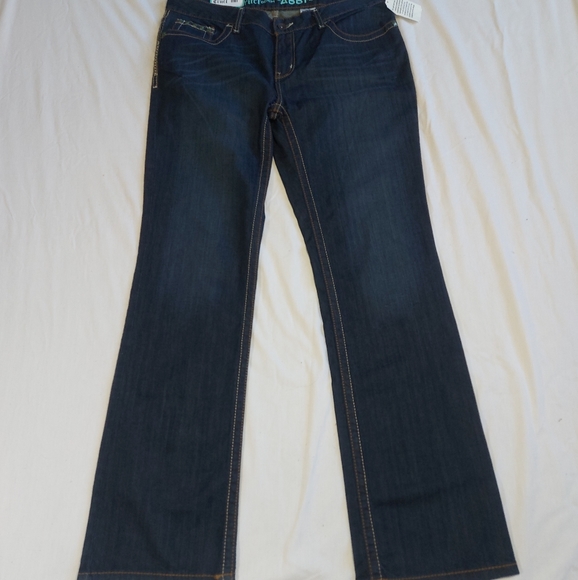NWT Rocky Mountain Clothing Cruel Denim ABBY blue jeans, 33/15 long - Picture 3 of 15